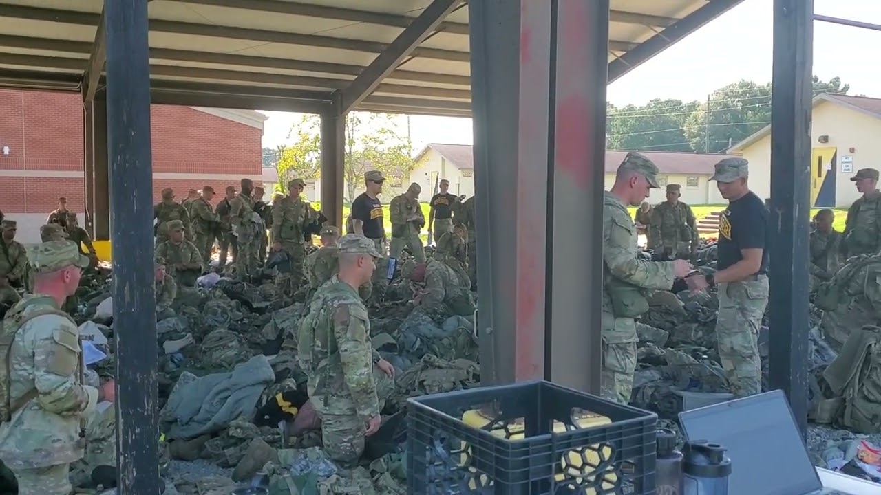 Part 7- Behind the Scenes: Gear Layout Inspection at the 4th Ranger Training Brigade