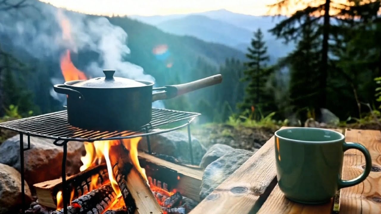 Warm Morning Fireplace ☀️🔥 Calm Piano Music for Deep Focus, Relaxing Work & Peaceful Start
