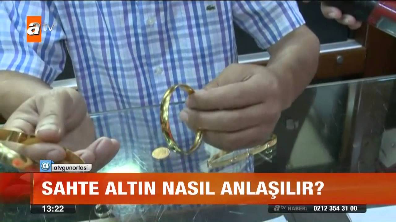Sahte altın nasıl anlaşılır? - atv Gün Ortası Bülteni