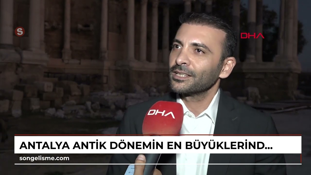 ANTALYA Antik dönemin en büyüklerinden 2 bin 200 yıllık çeşme, restore ediliyor