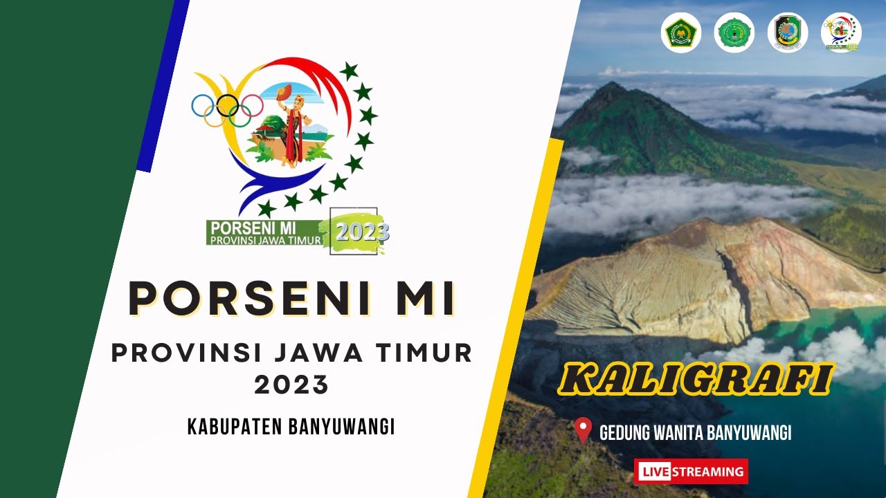 Kaligrafi - Porseni MI Provinsi Jawa Timur 2023