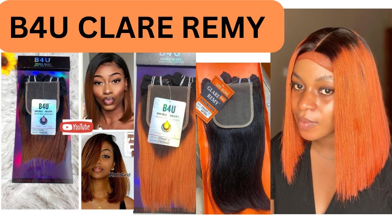 B4U REMY BEST OLDEST PACKET HUMAN HAIR IN HAIR /MARKET/SLIKY