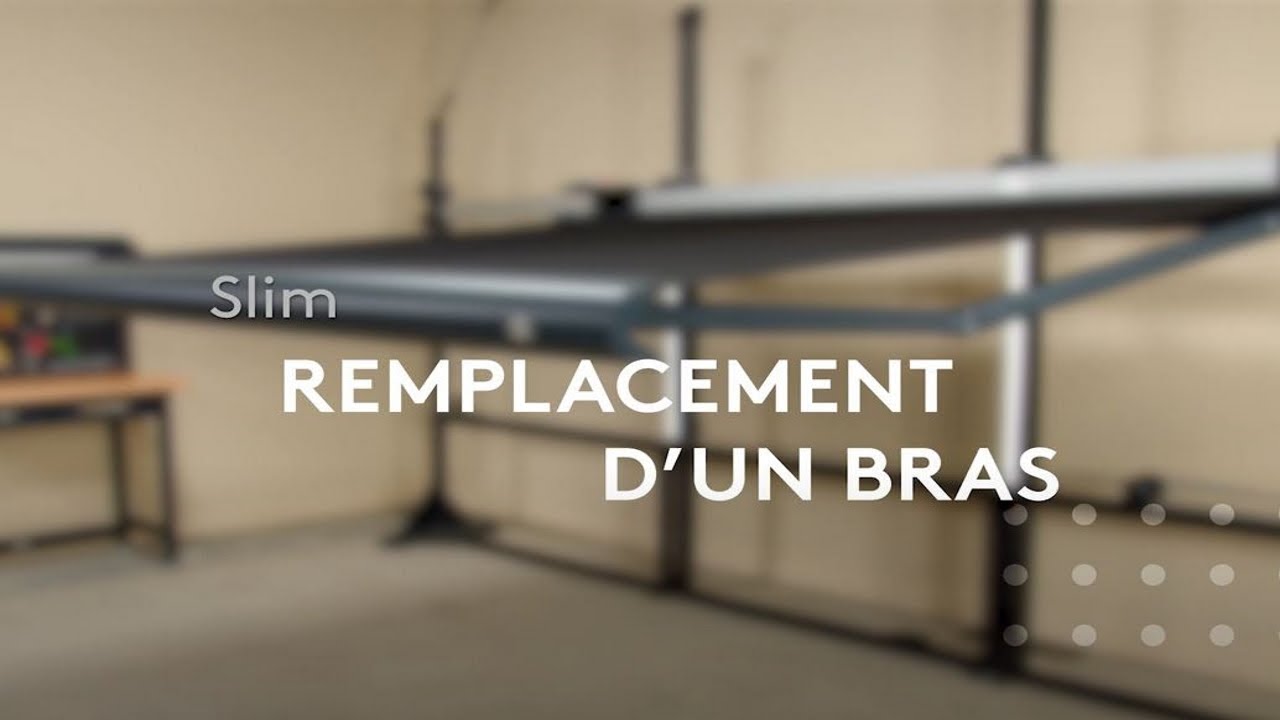 Remplacement d'un bras - Auvent Slim - Auvents Multiples