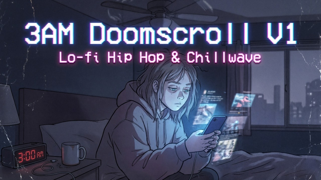 3AM Doomscroll V1 | Lo-fi Hip Hop & Chillwave Late Night Anthem