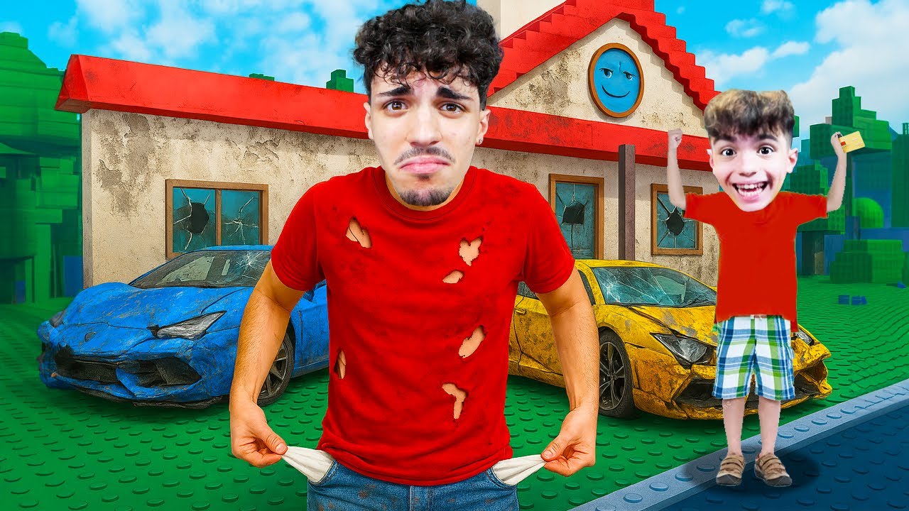 MIO FIGLIO BABY MAXINO HA SPESO TUTTI I MIEI SOLDI e ORA SONO POVERO su ROBLOX ITA!