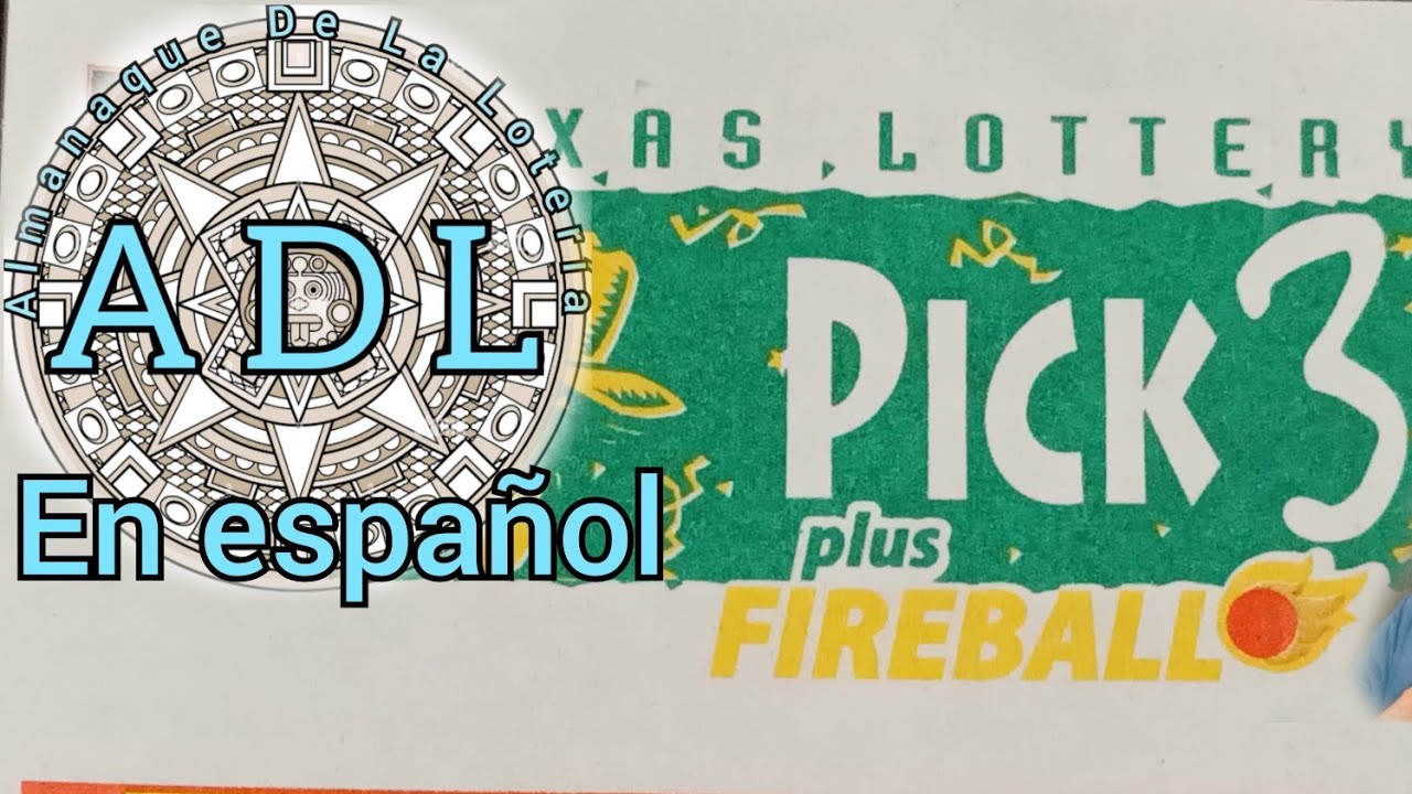 Como se juega el Pick 3 de la lotería de Texas.
