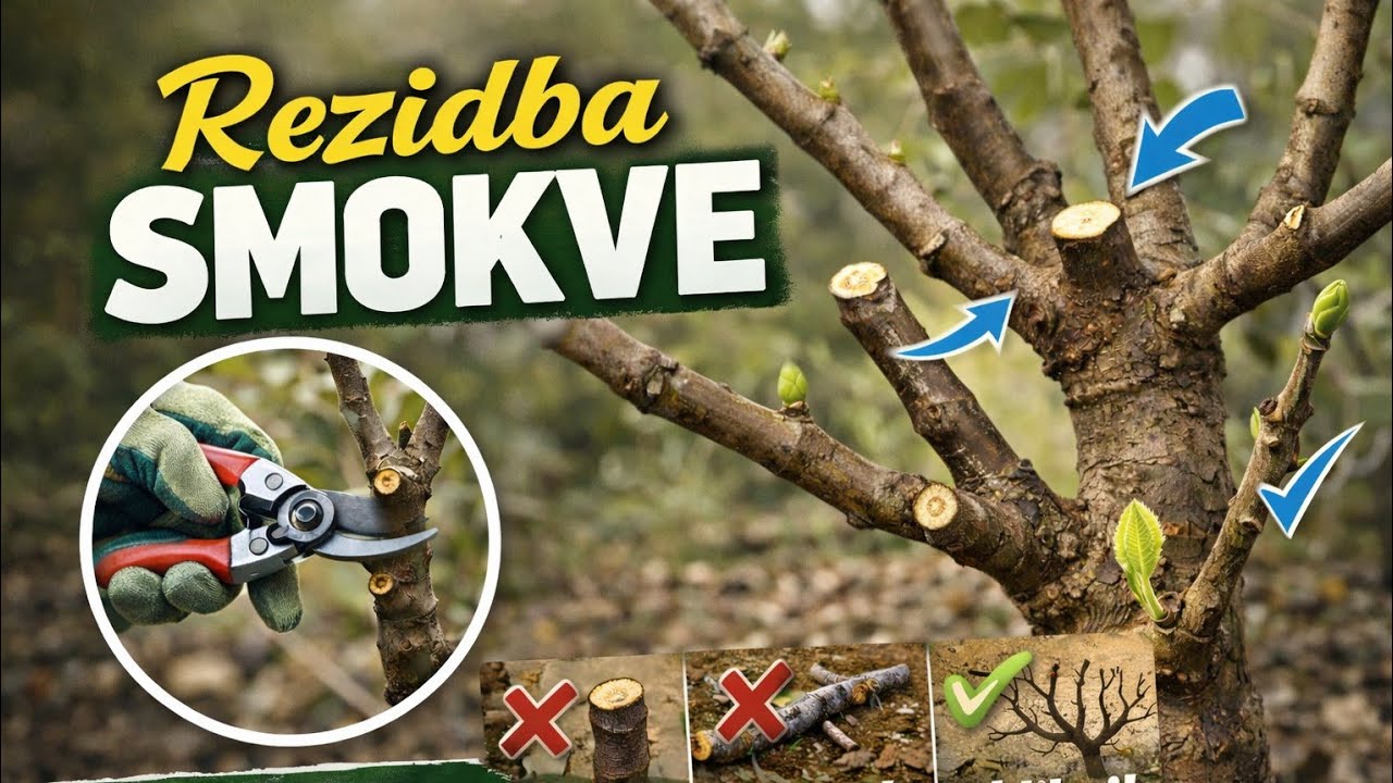 Rezidba smokve korak po korak – savjeti za početnike