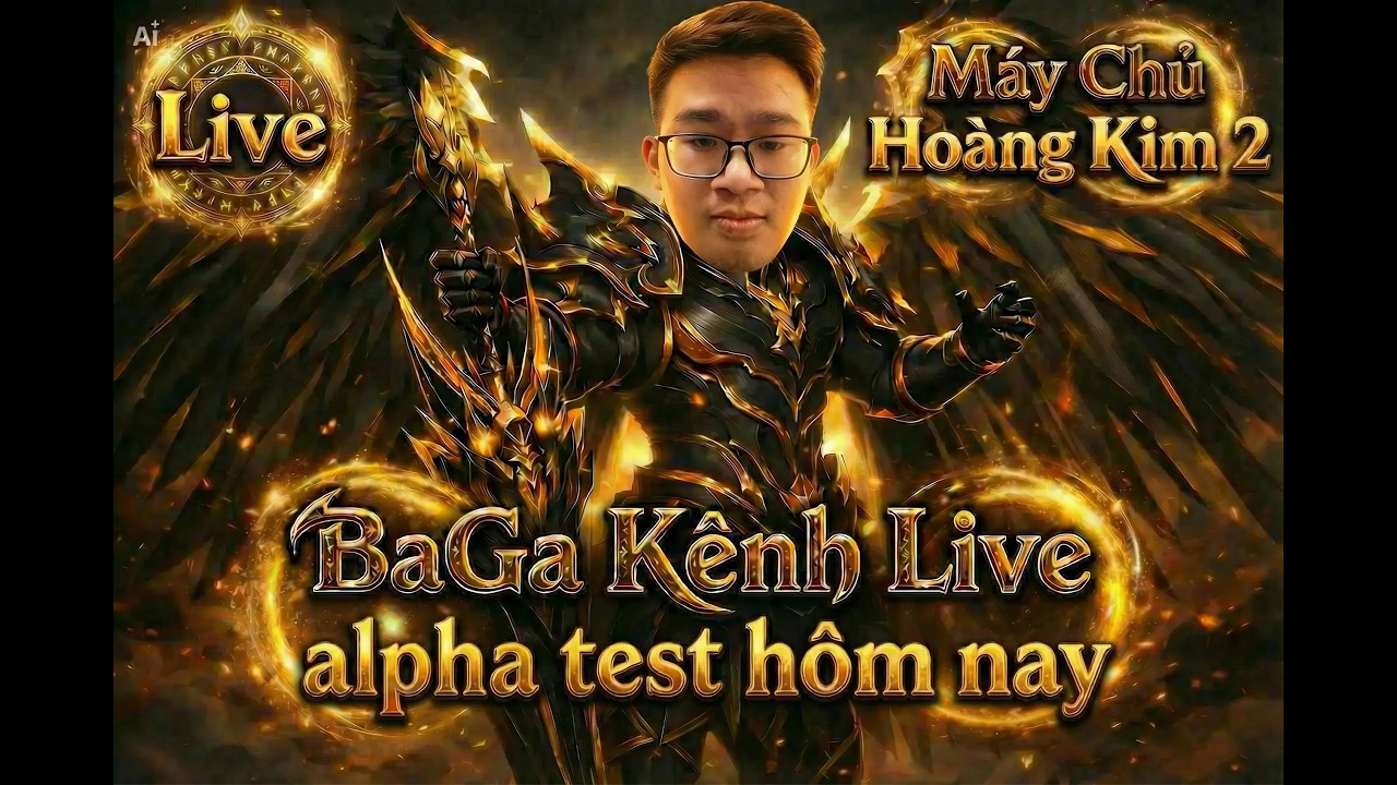 🔴 LIVE MU MỚI RA | MÁY CHỦ HOÀNG KIM 1 (ALPHA TEST) - ANH EM VÀO LẬP GUILD CHIẾN Tú Nguyễn  NNT