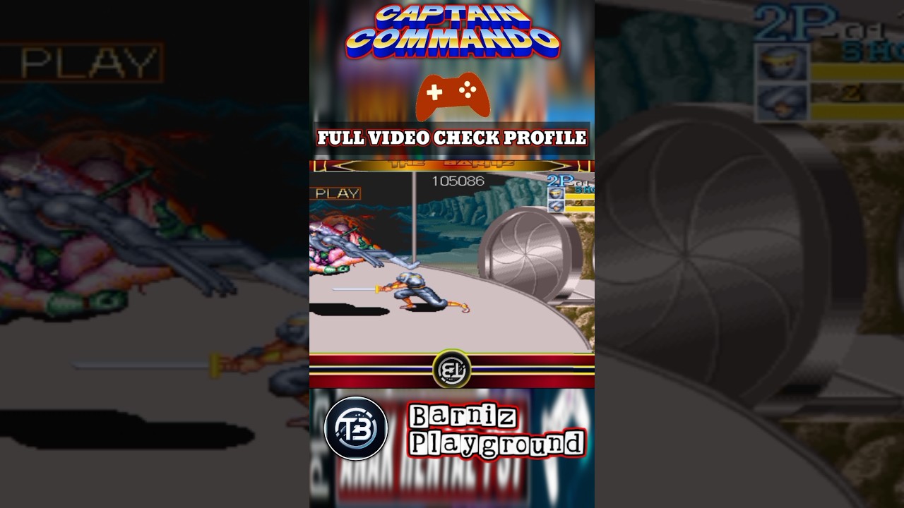 GAME SHARKS?! APAKAH MASIH PADA INGAT CARANYA? | CAPTAIN COMMANDO