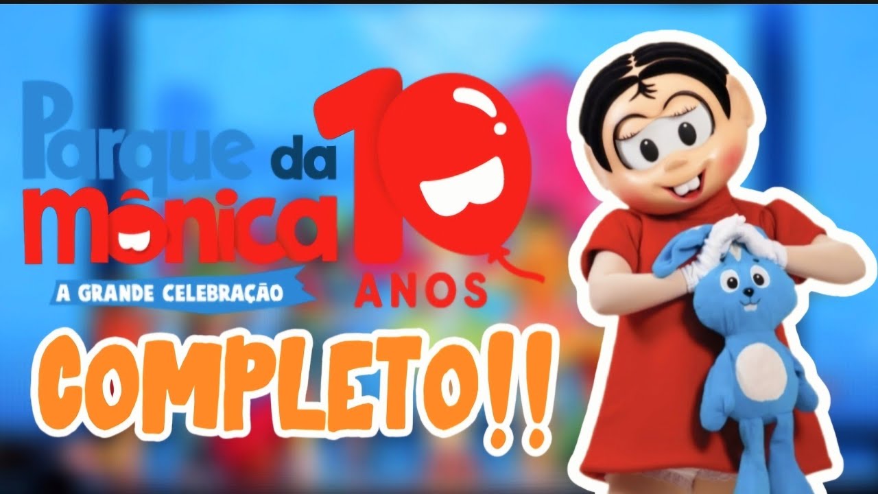 SHOW INCRÍVEL da Turma da Mônica!✨️🎉 10 Anos do Parque da Mônica!