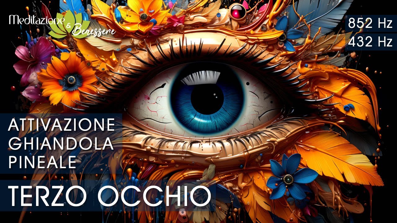 Attivazione Ghiandola Pineale | Apertura Terzo Occhio | Risveglia l&rsquo;Intuizione 852 Hz 6&deg; Chakra