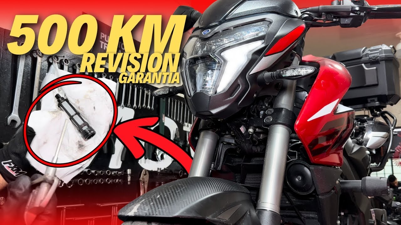 ⚠️Mantenimiento PULSAR NS 200 UG2 ⚙️Revision Moto NUEVA ► Garantia 500 KM