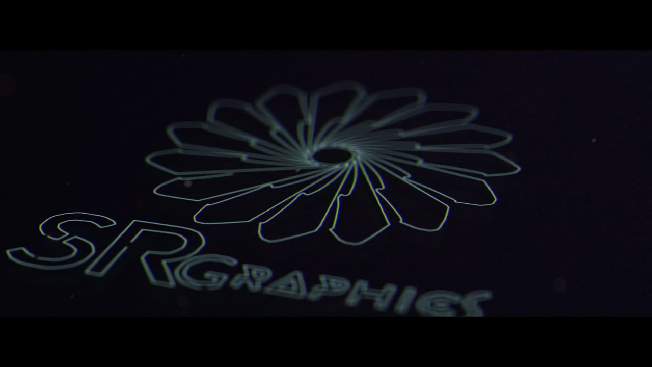 SR Graphics Intro | Intro Animation | 3D Logo Animation | After Effects | YouTube Channel Intro