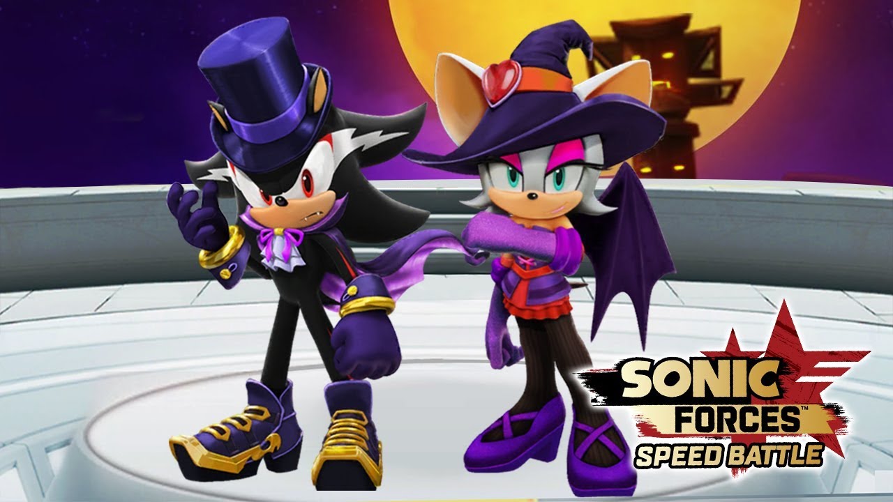 Vampire Shadow and Witch Rouge Gameplay | Sonic Forces: Speed Battle