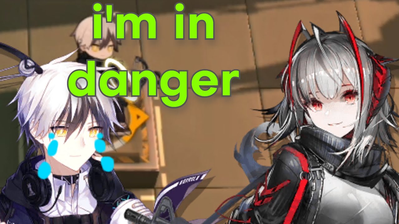 adnachiel vs w, basically | Arknights meme