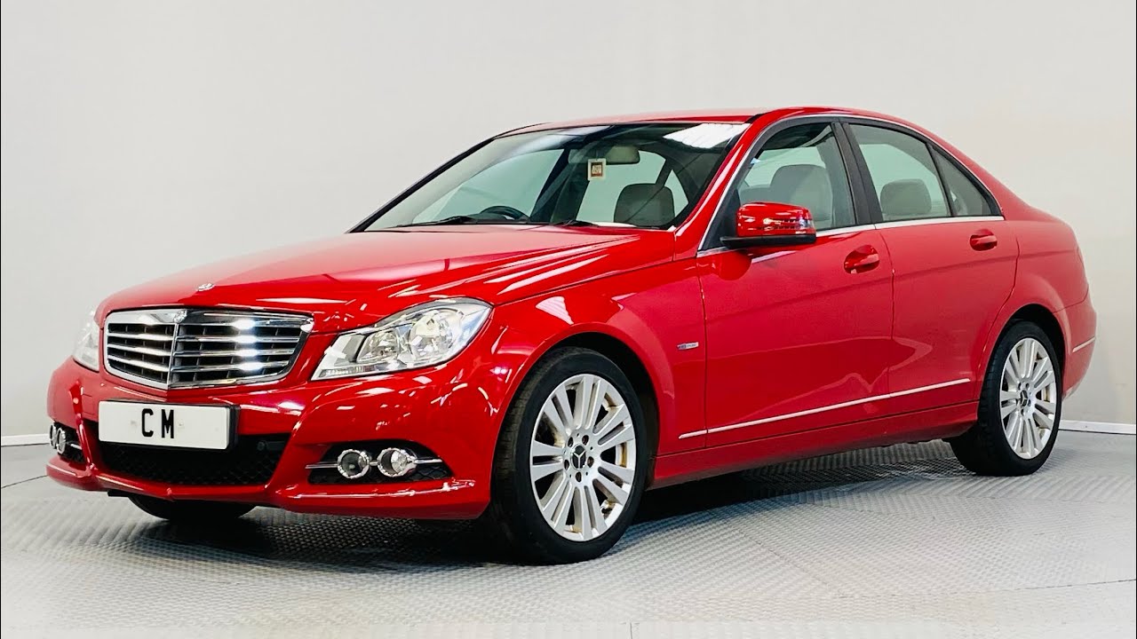 MERCEDES-BENZ C-CLASS 1.8 C180 BLUEEFFICIENCY ELEGANCE EDITION 125 4d 156 BHP
