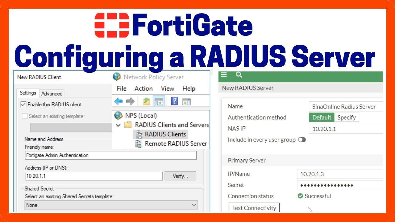 FortiGate Radius Configuration