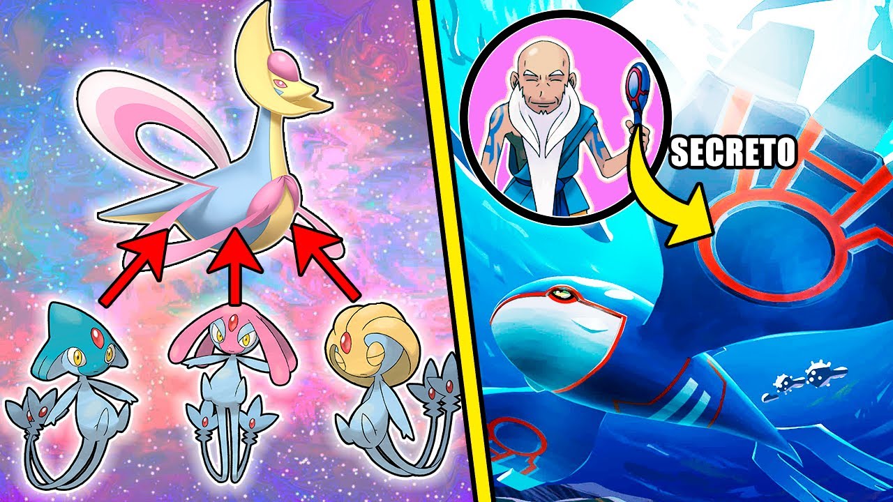 40 Curiosidades sobre POKEMON LEGENDARIOS! - 3ª y 4ª Gen