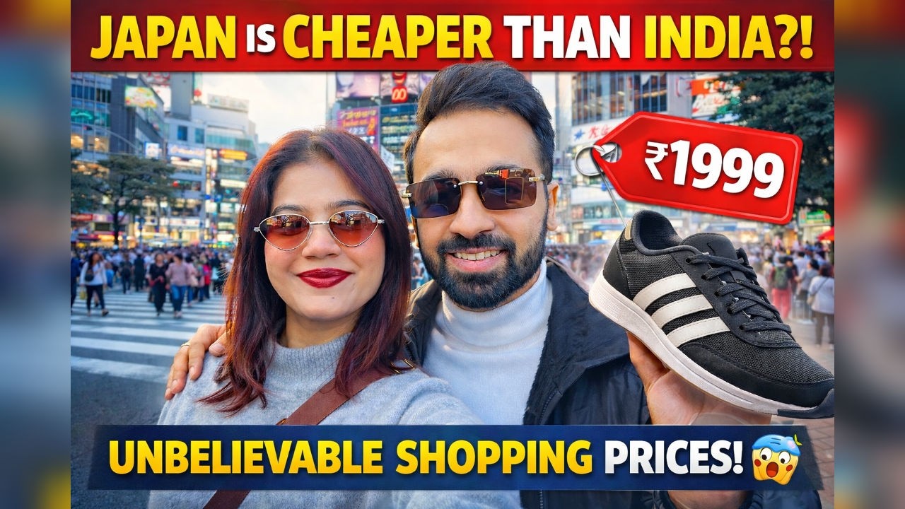Is Shopping in Japan CHEAPER than India? 😱 | Shibuya Crossing & Tokyo Vlog Day 3