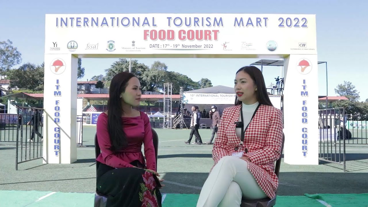 FOOD COURT BY YOUNG INDIANS MIZORAM @ INTERNATIONAL TOURISM MART 2022