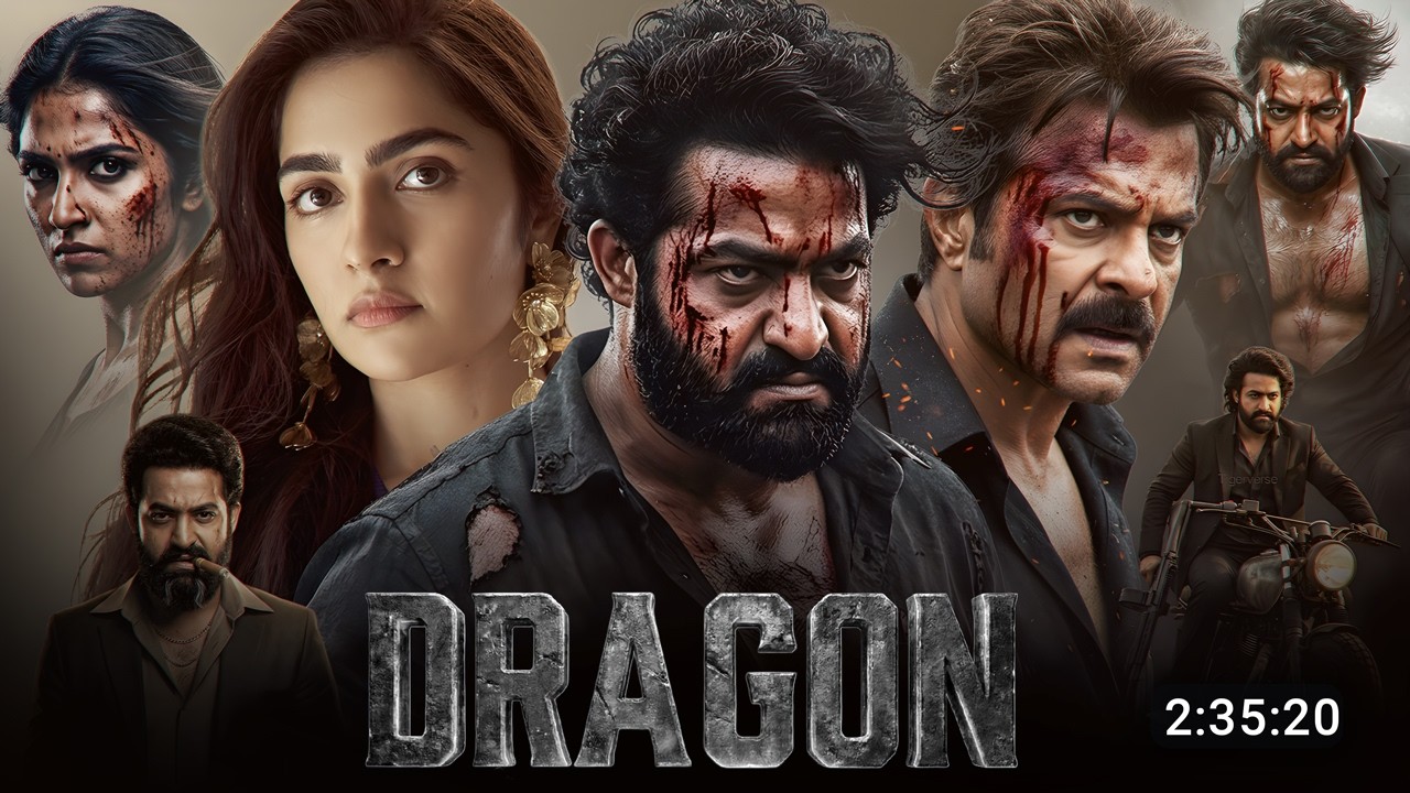 Dragon 2026 Full Movie Hindi Dubbed Latest Update | Jr Ntr New Movie| Rukmini Vasanth  | South Movie