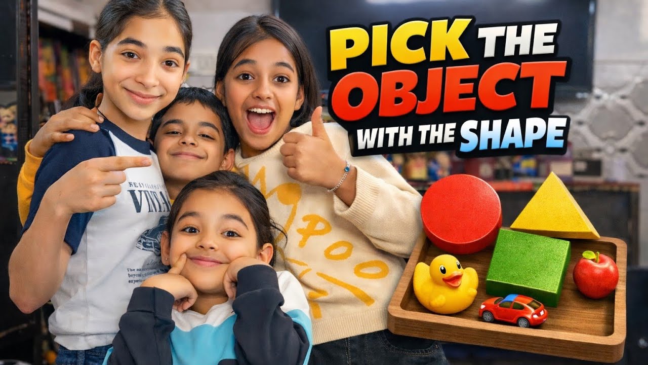 PICK THE OBJECT WITH THE SHAPE