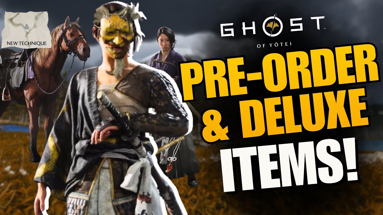 🐴 Как разблокировать все предметы предзаказа и предметы Deluxe в Ghost of Yotei