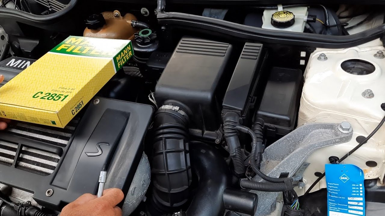 Замена фильтров на MINI Cooper S