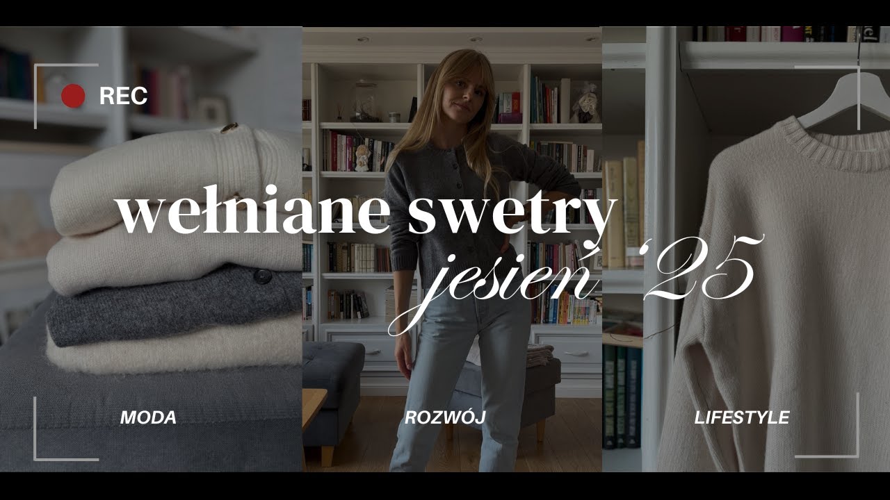 Swetry wełniane 2025 | H&M i Reserved – przegląd na jesień