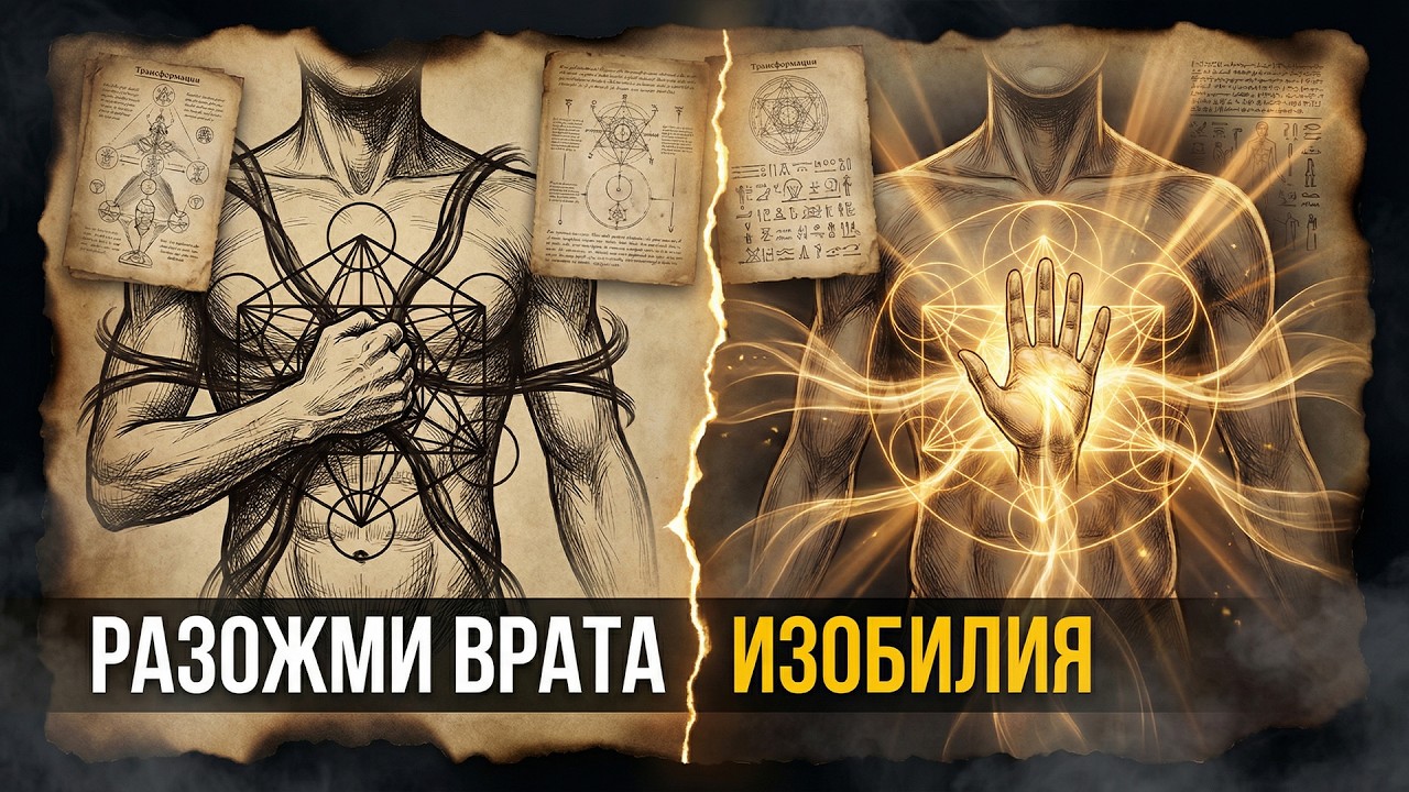 Твоё Тело БЛОКИРУЕТ Деньги В ЭТОМ Месте | Как Разжать Врата Изобилия...