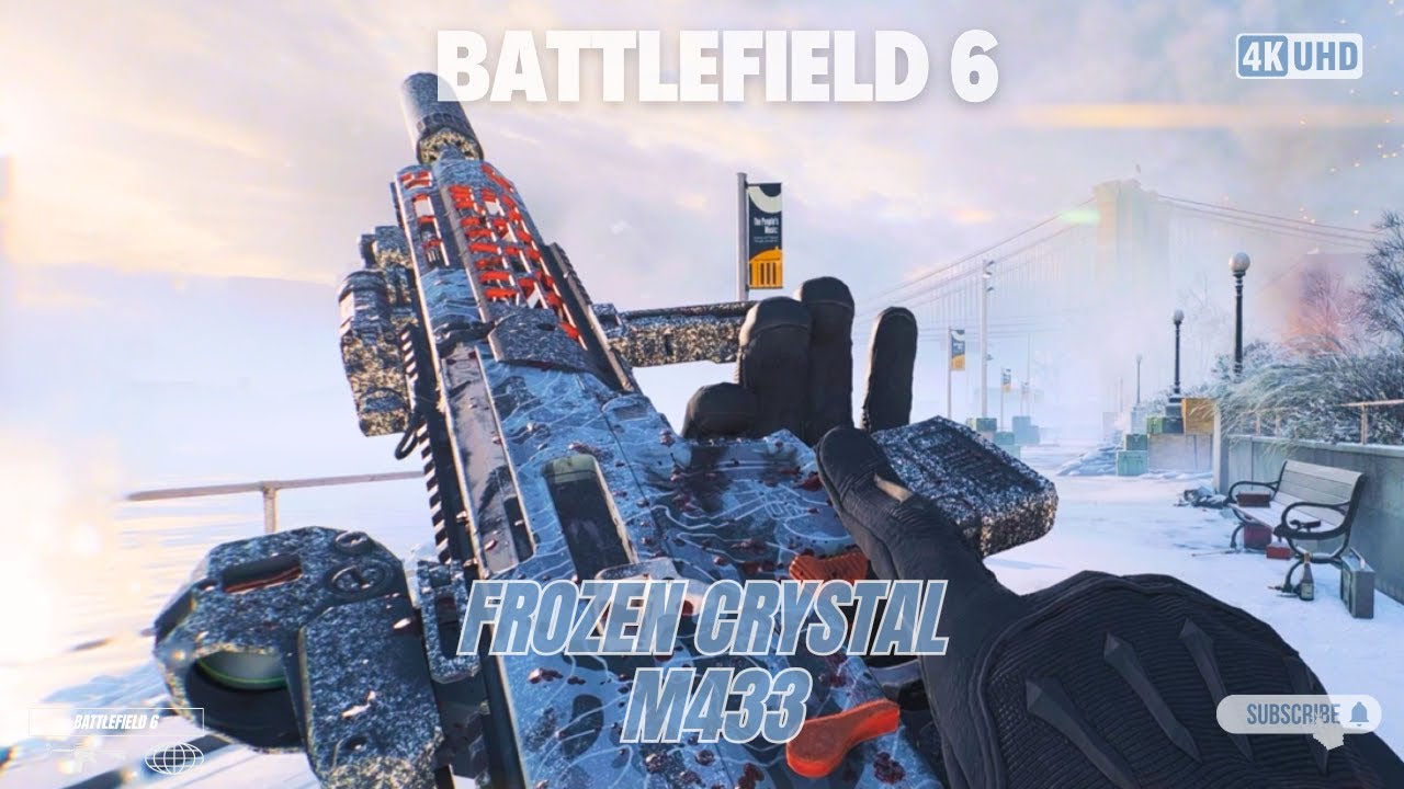 Battlefield 6: Frozen Crystal M433 | WINTER is HERE! | BF6 | No Commentary | 4K