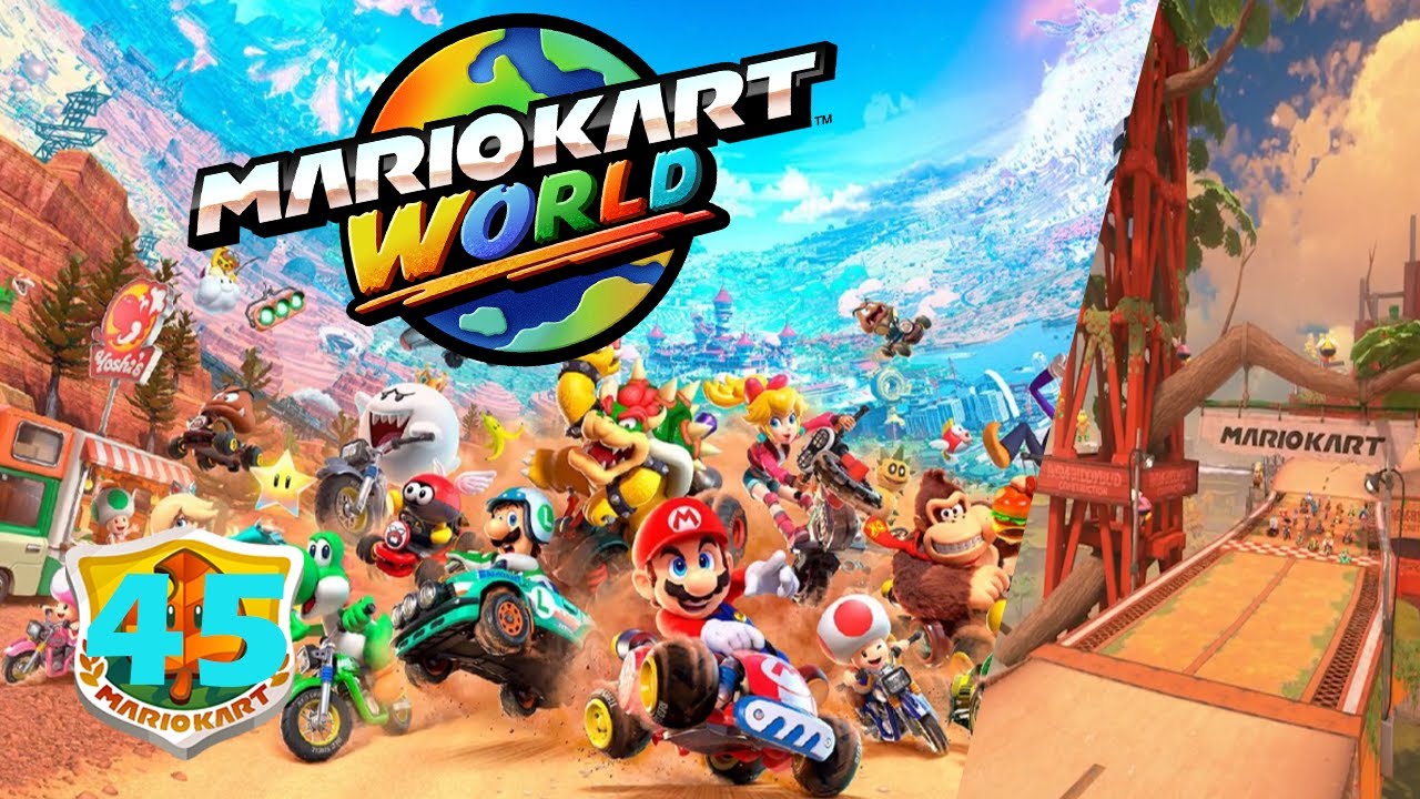 MarioKart World part 45/King Boo bullies babies!