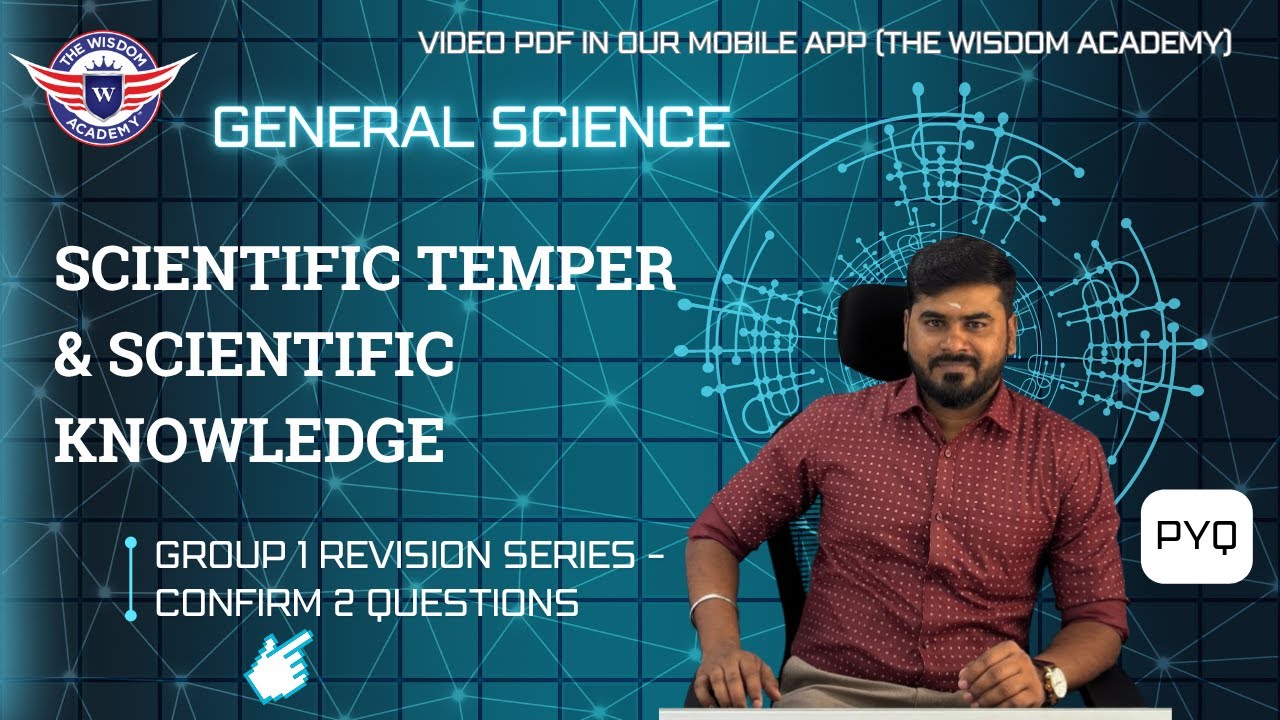 Scientific Temper/Scientific Knowledge/Tnpsc/Group 1/Revision Series/#tnpsc #tnpscgroup1