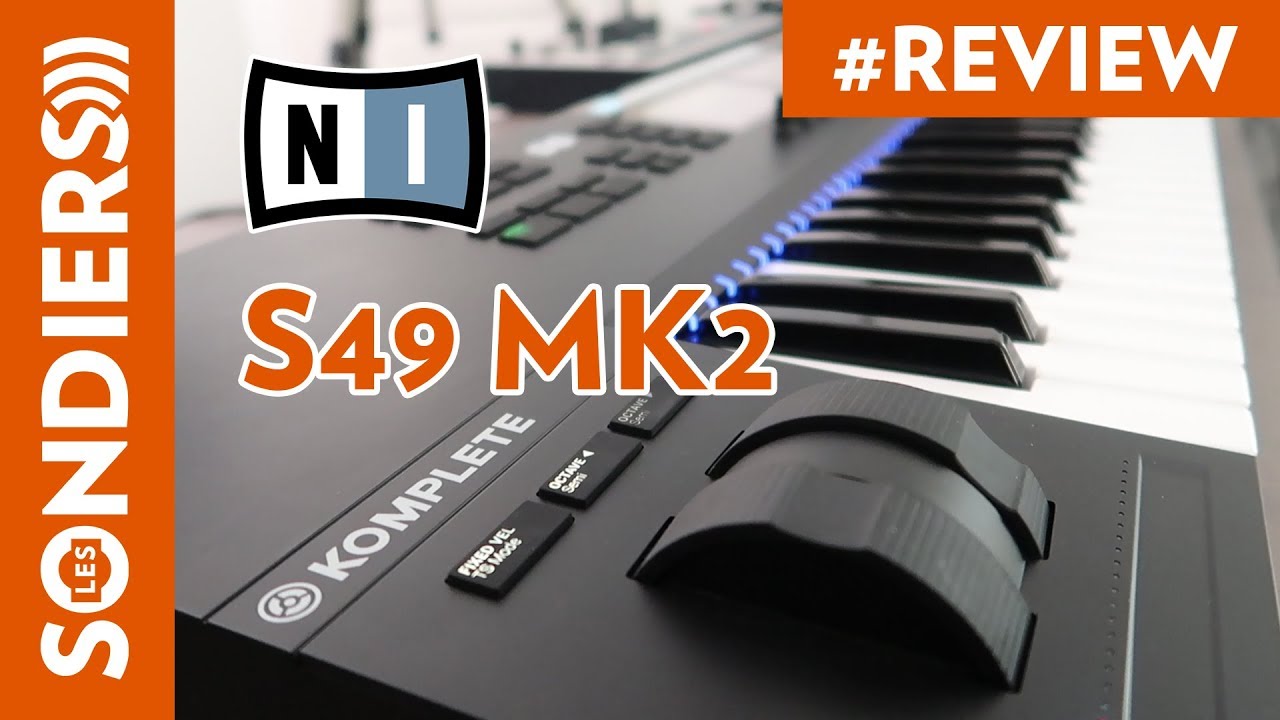 KOMPLETE KONTROL S49 MK2 - Clavier de contrôle MIDI Native Instruments