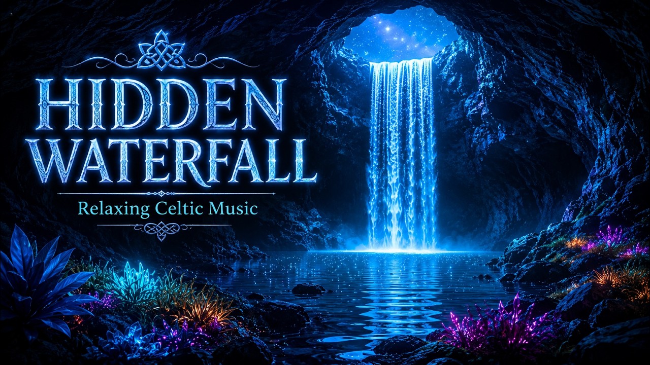 Healing Waters of the Celtic Forest 🌿 Harp & Flute Relaxation