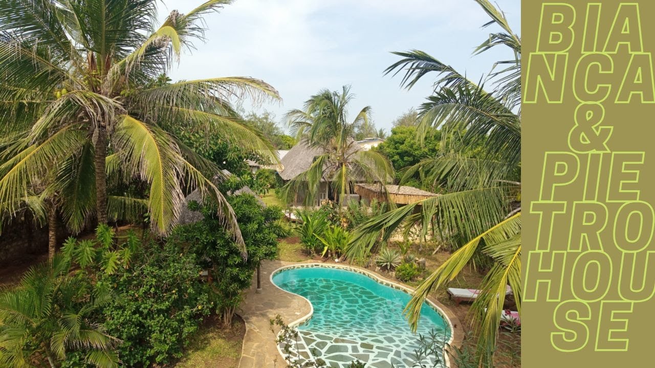 WHERE TO STAY IN WATAMU- BIANCA & PIETRO HOUSE SUITABLE FOR GROUP TRAVELS #airbnb #villa #pool