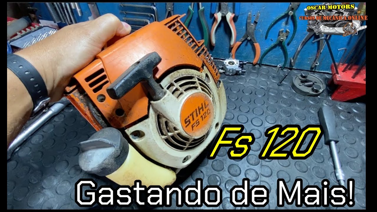 Stihl Fs120 Consumindo  Muito