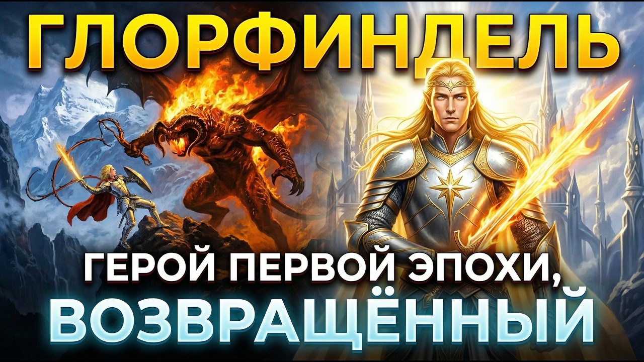 Глорфиндель — герой Первой эпохи, “возвращённый”: почему он так силён и почему его мало