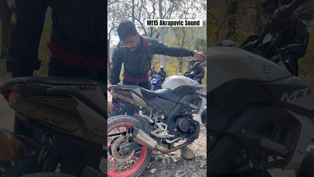 Mt15 Loud Exhaust 😱 MT15 Akrapovic Exhaust Sound | #automobile #rider #youtube #subscribers
