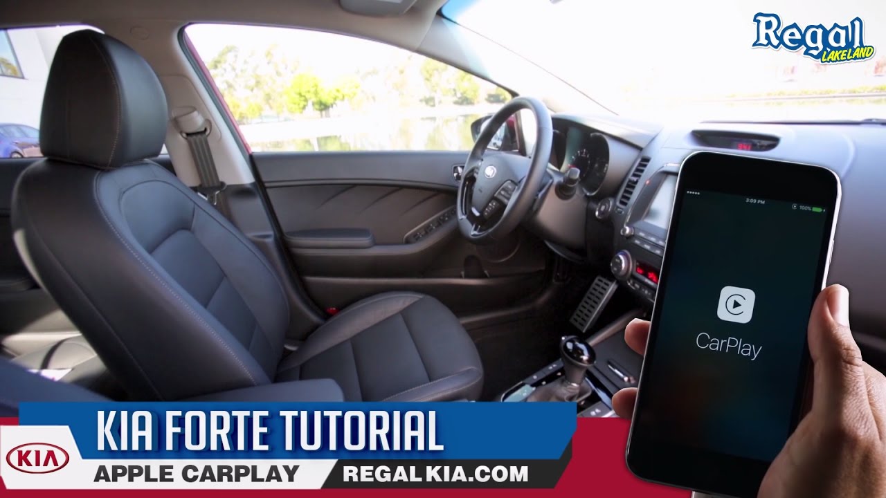 Kia Forte Tutorial - How to Use Apple CarPlay
