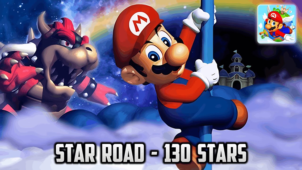 ⭐ Super Mario 64 PC Port - Star Road (130 stars)