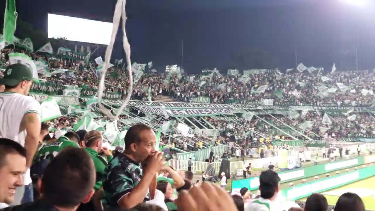 8K | Nacional 2-0 Millonarios | Liga | No venis a Medallo A esta Hinchada vos nunca te le paras