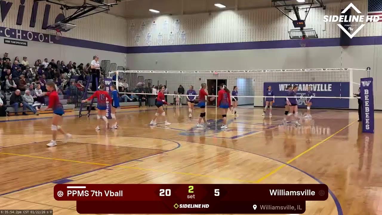 PPMS 7th Vball @ Williamsville (2026.01.22)