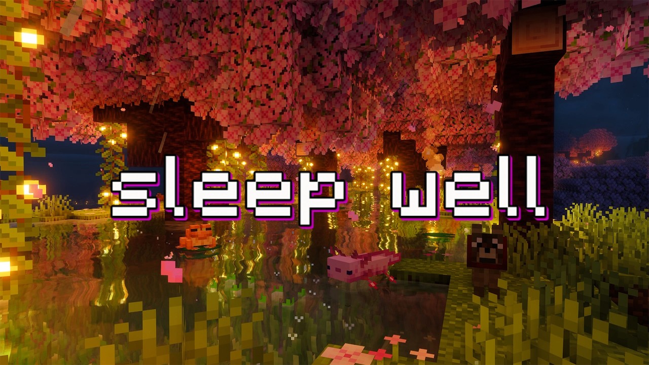 tomorrow will be a good day... (minecraft music & light rain)