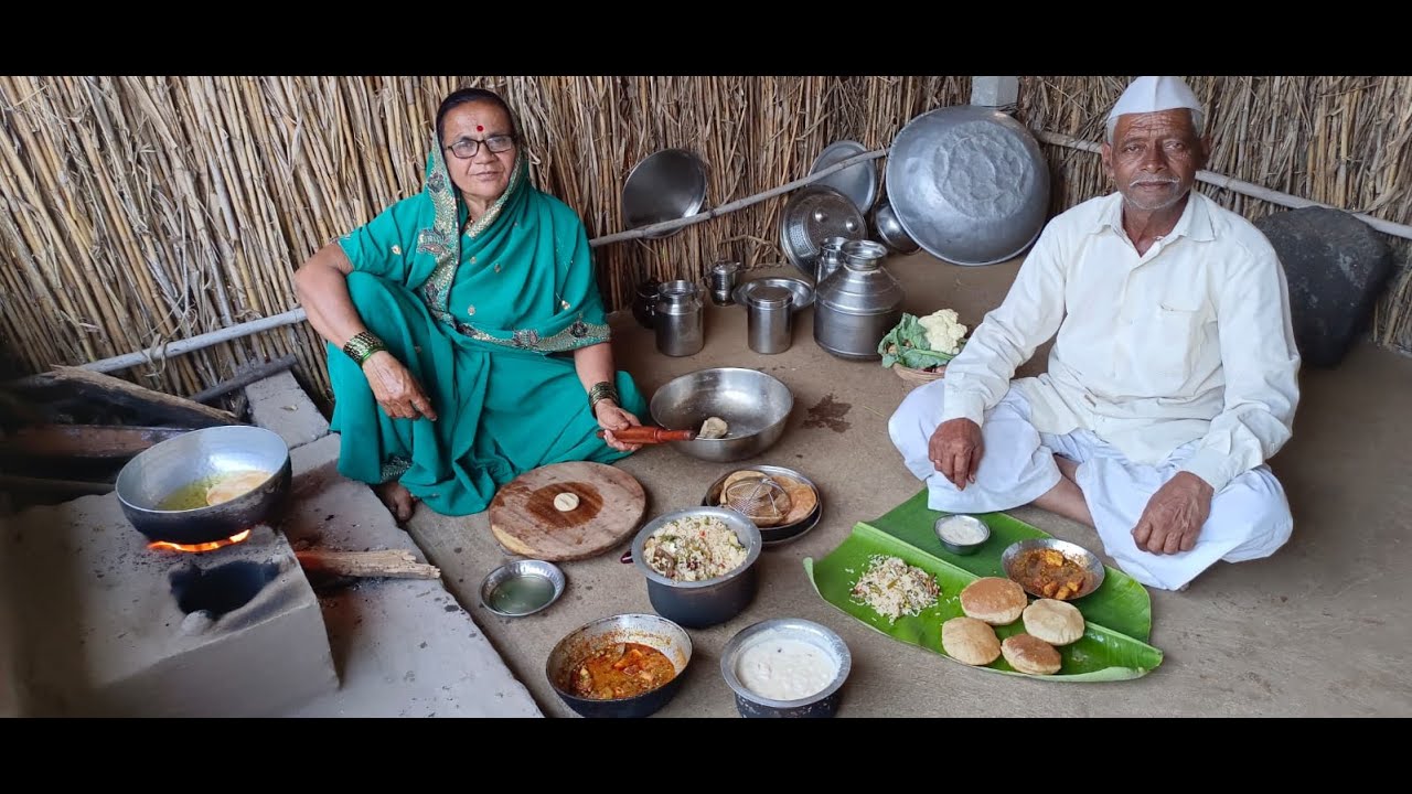 खास टिप्स सह मोजक्या साहित्यात बनवा शेवयाची खीर नवीन वर्षाची व्हेज थाळी | Village Cooking