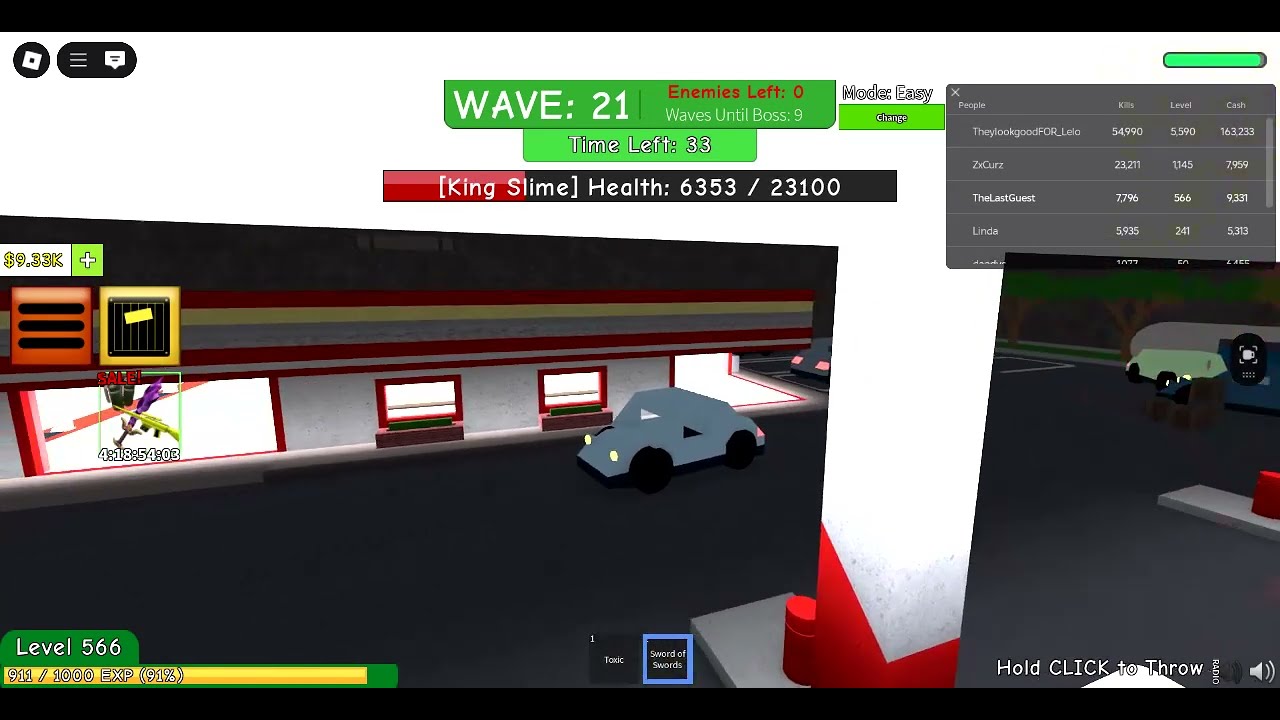 Icy plays  Roblox Zombie Attack! (Episode 1)