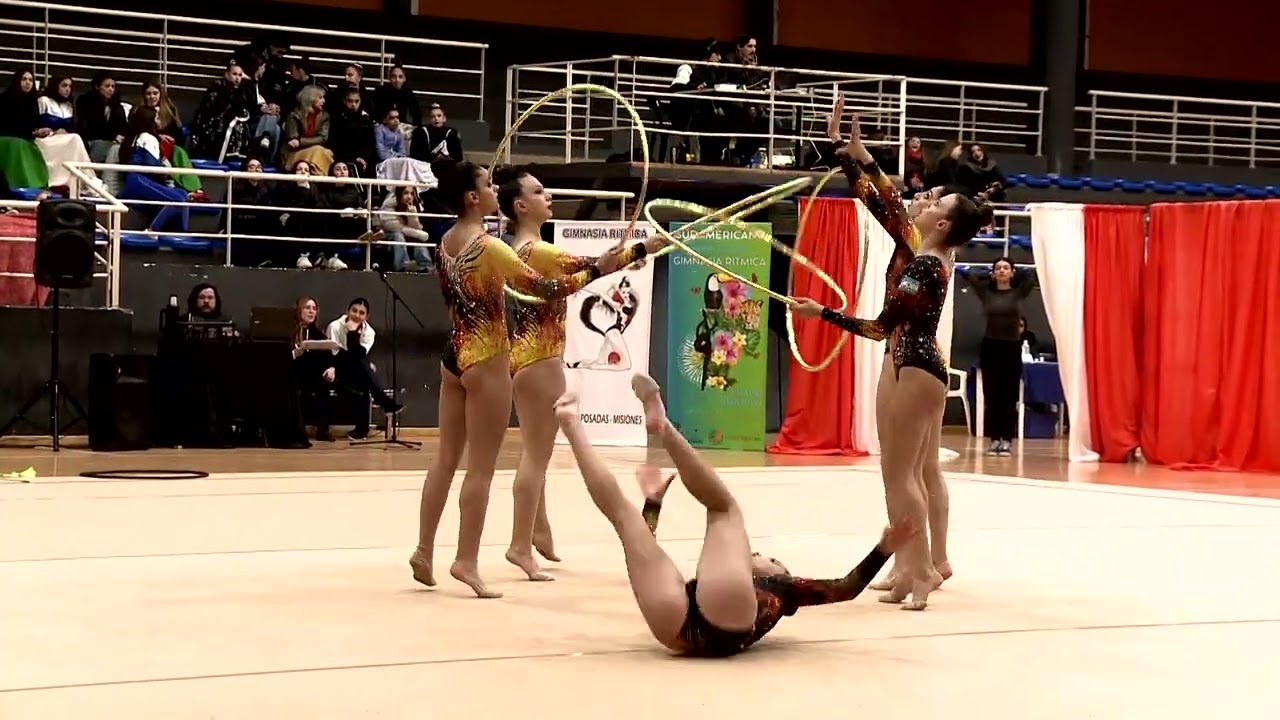 CONJUNTO AC4 A ESTILO RITMICA  AROS