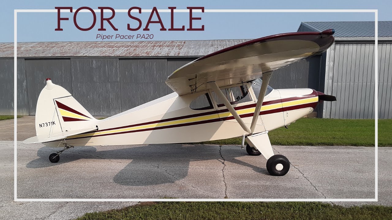 SOLD - Airplane For Sale - Piper Pacer