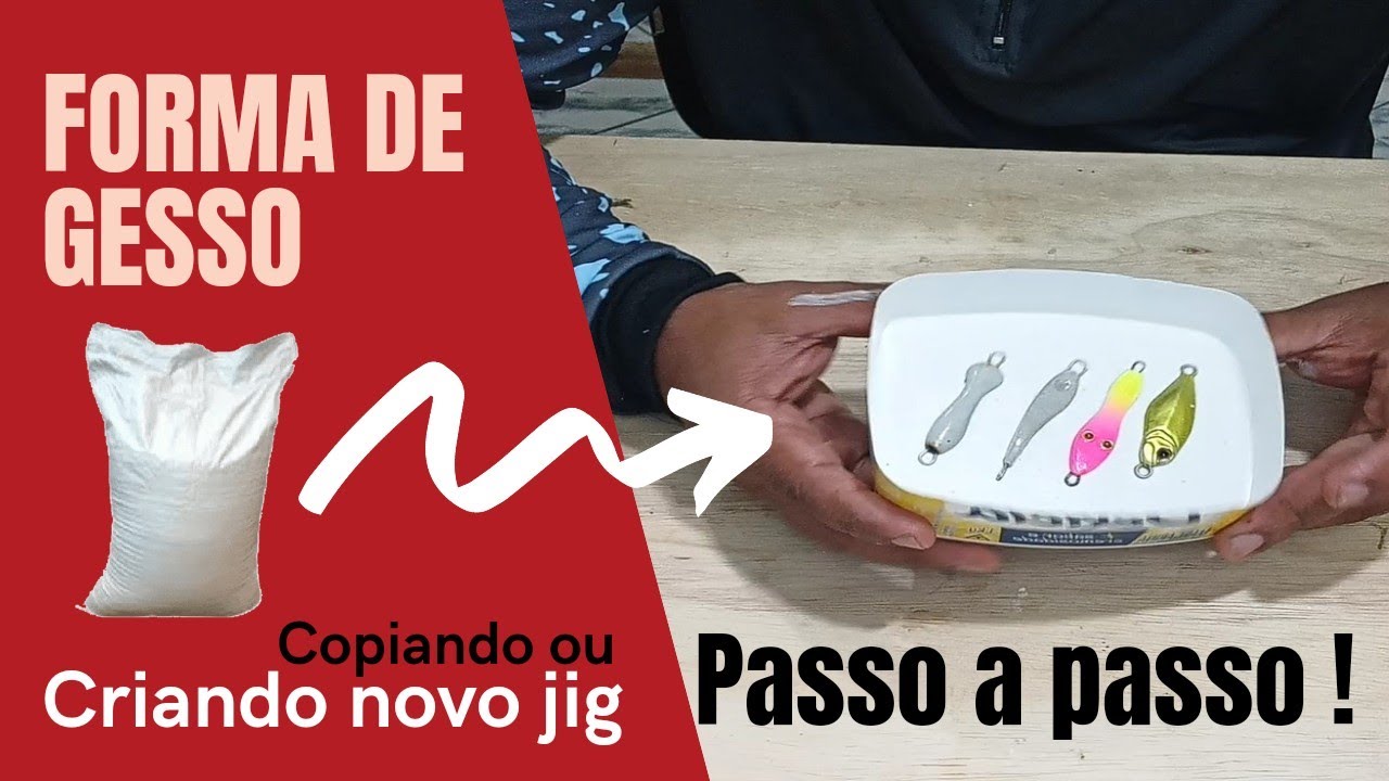 COMO FAZER FORMA DE GESSO PARA COPIAR  ISCAS . relembrando os velhos tempos