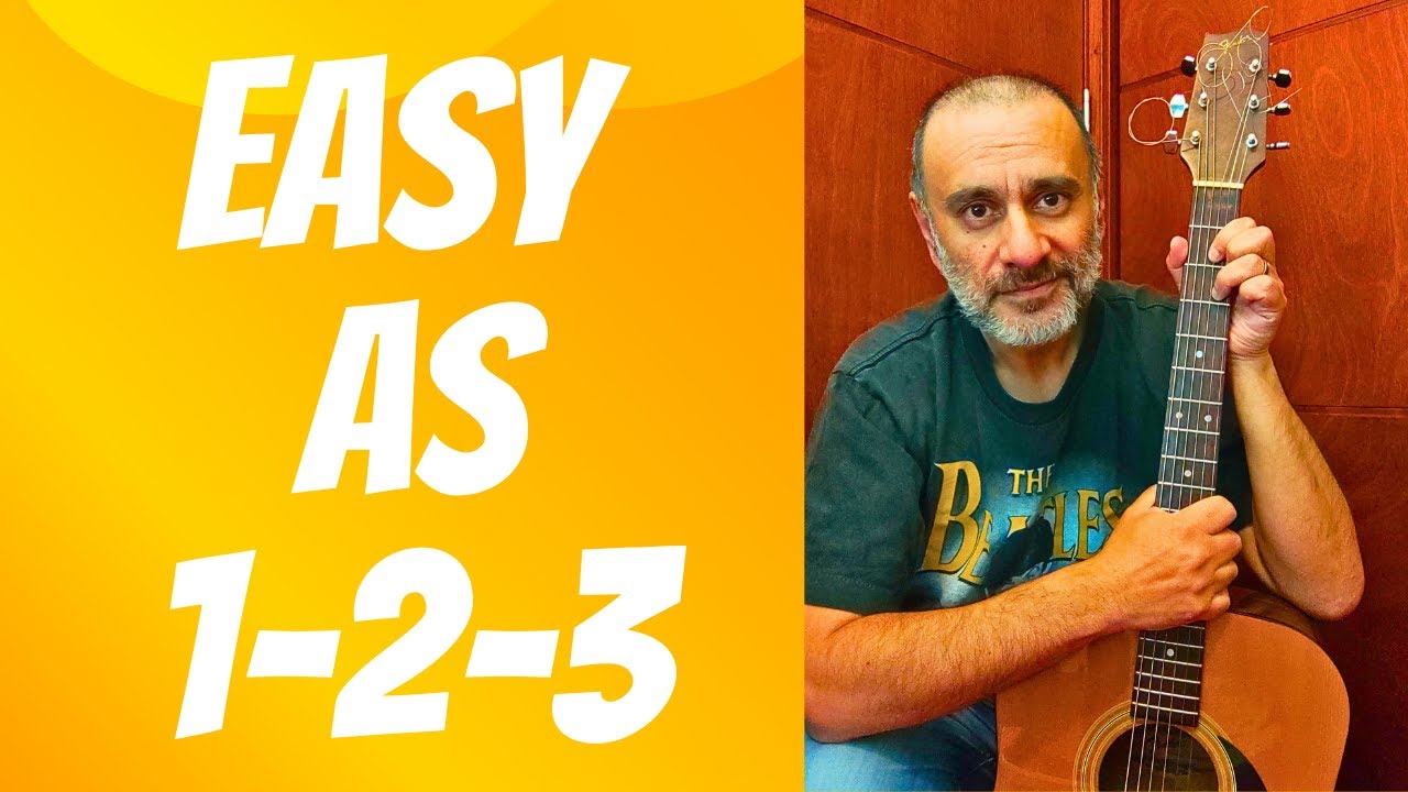 How To Play 3/4 Guitar Fingerstyle Beginners Pattern